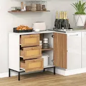 OEM Studienarbeitsplatz mit Lade und Schrank – Steifer MDF-Arbeitsplatz – Großes Arbeitsblatt
