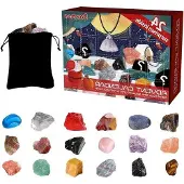 OEM Geologie-Adventskalender für 2024 mit 24 natürlichen Mineralien