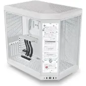 HYTE Y70 Touch, Midi Tower, PC, Weiß, ATX, EATX, ITX, micro ATX, 18 cm, 42,2 cm