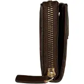 Bugatti Geldbörse Fabia Ladies Zip Wallet Brown dunkelbraun