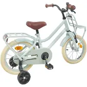 vidaXL Kinderfahrrad 16 Zoll für 4-6 Jahre alt Hellgrün