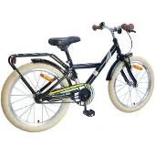 vidaXL Kinderfahrrad 20 Zoll für 6-11 Jahre alt Schwarz