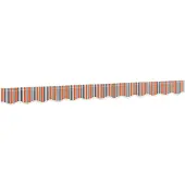 vidaXL Markisenschürzen-Ersatz Mehrfarbig 230 x 20 cm Polyester
