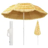 OEM Außenhaus-Schirm – Naturdesign – 300 cm Durchmesser – Stabiler Rahmen