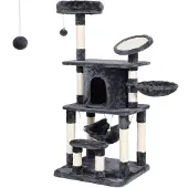 Merkloos Robuster Katzenkratzbaum mit Spielbereich