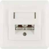 Schwaiger TDA1428 531, RJ-45, Weiß