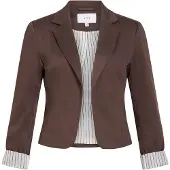 Vila Visaga Kurzer Jersey Blazer