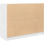 vidaXL Sideboard Weiß 100x35x76 cm Holzwerkstoff