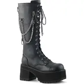 Demonia RANGER-303 Uni Boots von DemoniaCult, Schwarz EU 41, US 9