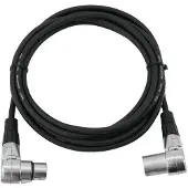 Omnitronic 30220632, XLR (3-pin), Männlich, XLR (3-pin), Weiblich, 3 m, Schwarz