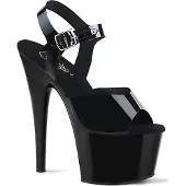 Pleaser ADORE-708N Damen Sandale von , Schwarz , EU 37, US 7