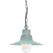 Elstead Lighting Elstead Sheldon Außen-Hängeleuchte E27 Grünspan IP44