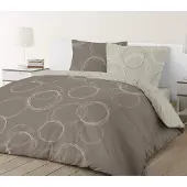 Merkloos Elzusha – Wendbares Bettdeckenbezug-Set mit Kissenbezügen, 260x240 cm