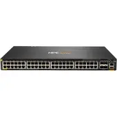 HP Aruba Networking CX 6300M 48-port 1GbE Class 4 PoE and 4-port SFP56 Switch, Managed, L3, Gigabit Ethernet (10/100/1000), Power over Ethernet (PoE), Rack-Einbau, 1U