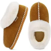 Merkloos Solidchoice – Damenslipper mit Memory-Schaum und stilvollem Obermaterial