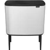 Brabantia 313509, 36 l, Rechteckig, Kunststoff, Weiß, Kunststoff, 540 mm