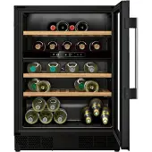 NEFF KU9213HG0, Weinkühler mit Kompressor, Integriert, 44 Flasche(n), 60 W, G, Schwarz