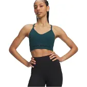 Under Armour Vanish Seamless Low Bra green black (919) L