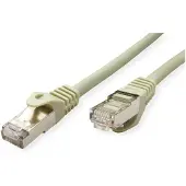 Value Patchkabel Cat.6A (Class EA) S/FTP (PiMF), Massivdraht, LSOH, grau, 50 m