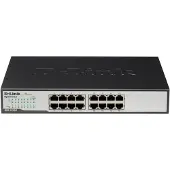 D-Link DGS-1016D/E, Unmanaged, Vollduplex, Rack-Einbau