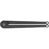 Ks Tools Zweilochmutterndreher, verstellbar, 115 mm - 150.3209