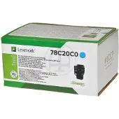 Lexmark 782C (78C20C0) - Cyan - Toner