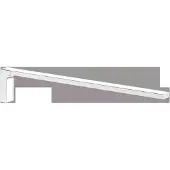 Keuco EDITION 11 Handtuchhalter 450 mm, starr, 1-armig, 11120010000, Farbe: Verchromt