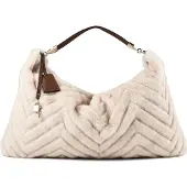 Liu Jo für Damen. AF6194-E1161 Hobo Bag Tasche beige (OSFA), Lässig, Polyester
