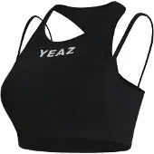 Yeaz Sporttop "Top AMOROUS", Kinder, Gr. XL, schwarz, Obermaterial: 78% Polyester PES. 22% Elasthan EL., Tops Sporttop