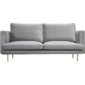 AEA Grau Dreisitzer Sofa Wohnzimmer Design Couchen Polster Sofas Italienische Möbel