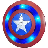 Marvel Avengers Captain America Reaktionsschild, Junge, 5 Jahr(e), 99 Jahr(e), Superheroes, Acrylnitril-Butadien-Styrol (ABS), Metall, Polypropylen (PP), Vietnam
