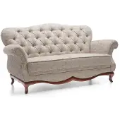 AEA Zweisitzer Chesterfield Couch Sofa Möbel Wohnzimmer Textil Sitzpolster