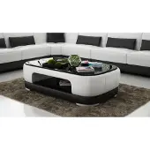 AEA Gepolsterter Couchtisch Tisch Couchtische Glastisch Tische Design Beistelltisch