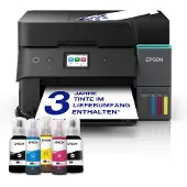 Epson EcoTank ET-4950, Tintenstrahl, Farbdruck, 4800 x 1200 DPI, A4, Direktdruck, Schwarz