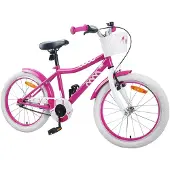 vidaXL Kinderfahrrad 18 Zoll für 5-7 Jahre alt Rosa