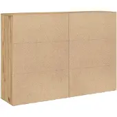 vidaXL Sideboard 2 stk. Artisan-Eiche 60 x 31 x 84 cm Holzwerkstoff