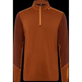 Helly Hansen Lifa Merino Midweight Halb-Reißverschluss, Herren, Braun