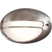 Konstsmide Torino Oval Aluminium, opales Acrylglas 7334-000
