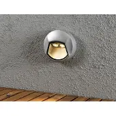 Konstsmide Chieri I grau lackiertes Aluminium, klares Acrylglas 7913-310