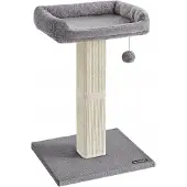 Feandrea Stabiler Kratzbaum Liege Kratzstab 71 cm Grau