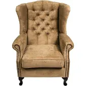 AEA Ohrensessel Sessel Fernseh Stuhl Polster Sofa 1 Sitzer Relax Chesterfield Club