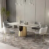 AEA Moderner Esstisch Tisch Holz Tische 180x90cm Esszimmer Italy Design