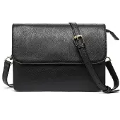 Merkloos Omgoods – Damen Schultertasche mit Kartenfächern und verstellbarem Schulterriemen