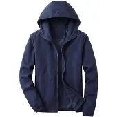 Merkloos Solidchoice – Leichte, atmungsaktive Regenjacke für Herren