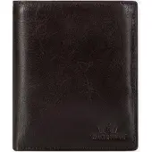 WITTCHEN 21-1-221-40 Herren Geldbörse aus Leder, Braun