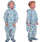 Merkloos Omgoods – Wasserdichte Regenjacke für Kinder mit reflektierenden Streifen