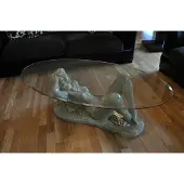 AEA Erotischer Glastisch Skulptur Figur Couchtisch Tisch Sofa Bestell Tische Statue