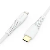 Hama 00201505, 1,5 m, Lightning, USB C, Männlich, Weiblich, Weiß