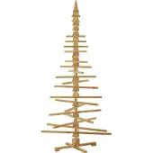 Syfax Holz Weihnachtsbaum KOTKA 210 cm Massives Kiefernholz