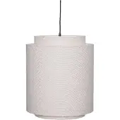 Hubsch Hängelampe Sable, sandfarben, Ø 40 cm, Textil